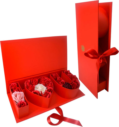 Valentines Day Flower Gift Box: "i Heart U" Letter Large Flower Boxes