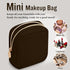 Nylon Mini Makeup Bag for Purse, Cute Waterproof Travel Pouch for Cosmetics, Sanitary Napkin Storage Clutch Organizer