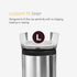 Packs, 20 Count, 18 4.7 simplehuman Code L Custom Fit Drawstring Trash Bags in Dispenser Liter / Gallon, White