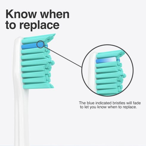 Toothbrush,4 Pack. Replacement Toothbrush Heads for Philips Sonicare Replacement Heads E-Series, Essence, Xtreme