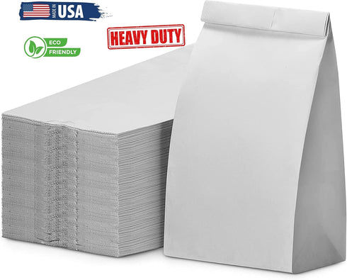 Mr Miracle Paper Bags, Pack of 100 (White, 1LB)