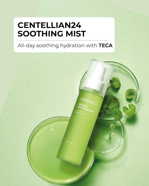 CENTELLIAN 24 Soothing Mist (3.4fl oz) - Hydrating & Soothing Facial Spray for Sensitive Skin. Daily, On-the-Go, Korean Skin Care TECA, Centella Asiatica, Panthenol.