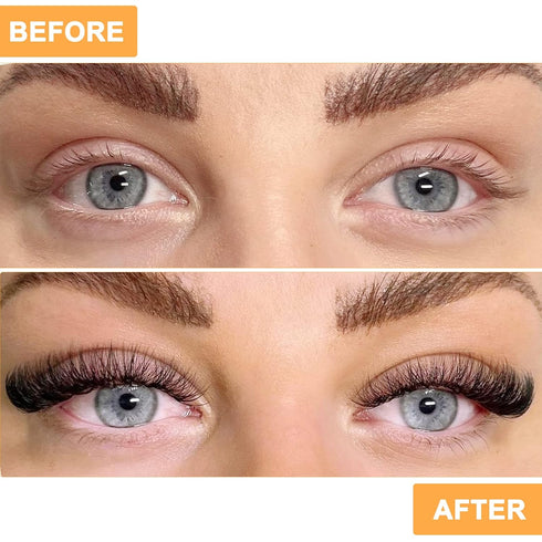 Lash Clusters 30D 50D-D-9-16MIX Individual Lashes - 280 False Eyelash Extensions for DIY at Home