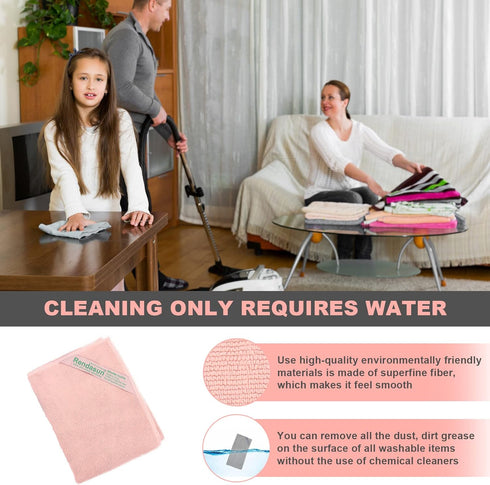 Enviro Reusable Cleaning Cloth, Basic Package for Home, Car, Restaurant, Bar, Hotel Office, Soft Material Protects