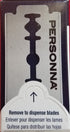 Personna Double Edge Razor Blades, 100 Count in White Wrapper
