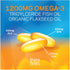 TheraTears Omega 3 Supplement for Eye Care, 1200mg Fish Oil, Organic Flaxseed Oil with Vitamin E, 180 Count