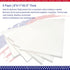 KUSMOO 5 Pack 8" 11" Lipo Foam Pads for Post Surgery Ab Board Liposuction Surgery Flattening Abdominal Compression