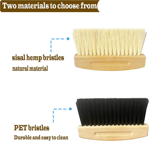 Mini Broom and Dustpan Set - Small Metal Dustpan and Brush Set for Home Office Desktop Cleaning