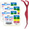 Molar Floss Stick, Convenient for Cleaning Back Teeth, Floss Sticks, Flosser Picks, Suitable for Gifting Elders or