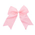 Light Pink Jumbo Bow Clip with Tails