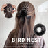 TOBATOBA Bun Maker Clip, 3 Pcs Bird Nest Hair Clips for Women, Expandable Ponytail Holder Hair Accessories