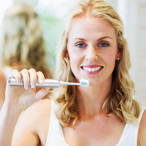 LOLIPPYY 5 Electric Toothbrush for Adults, Vibration Soft Bristle Tooth Brush with Replacement Heads, Waterproof