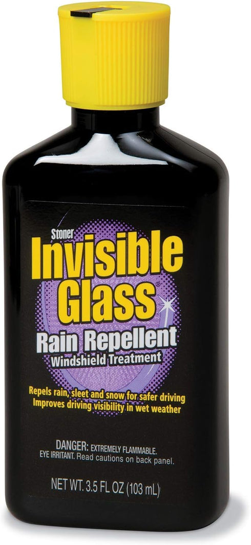 Invisible Glass 91481 Rain Repellent Rain Shield for Glass, Cleaner to Remove Mist Window