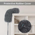 BOOMJOY Microfiber Duster, 100 Inches Extendable Pole, 2 Pack Washable Dusters for Cleaning Ceiling, Fan, Furniture