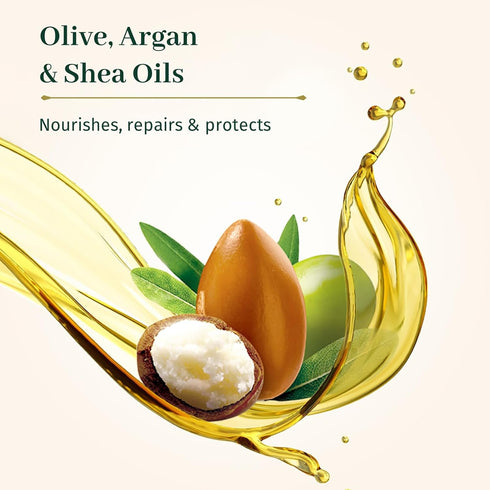 Le Petit Olivier Nutrition Cream Shampoo - Olive, Shea, Argan Oils for Dry, Damaged Hair, 8.45 oz