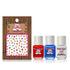 PIGGY PAINT 100% Non-toxic Girls Nail Polish - Safe, Chemical Free, Low Odor for Kids, U.S. of YAY!