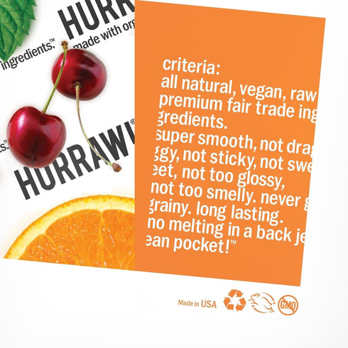 Hurraw! Black Cherry Tinted Lip Balm: Organic, Certified Vegan, Cruelty-Free, Non-GMO, 100% Natural Ingredients