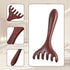 Xinjoduz 2 PCS Wood Head Massager Scalp Stress Relax, Therapy Comb Scratcher Massager Tool for Deep Relaxation