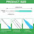 150 Pieces Interdental Brush Teeth Floss, Soft Dental Picks for Oral Hygiene, Tooth Cleaning Tool in Vivid Colors