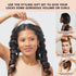 Kitsch Satin Heatless Hair Styling Gift Set - 5pc Satin Heatless Curling Set, Ceramic Thermal Hair Roller & Claw Clip