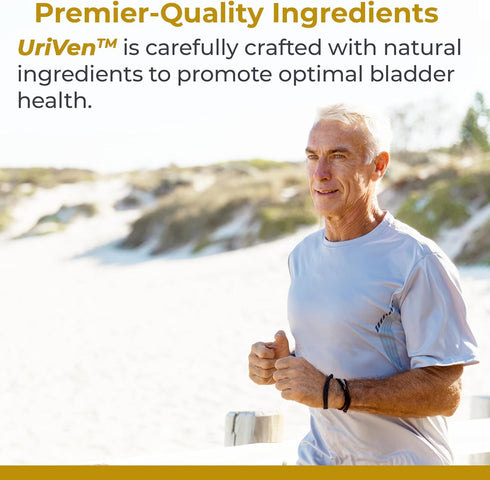 Premier Research Labs UriVen, Bladder Health Support Supplement for Women & Men, 60 Vegetarian Capsules