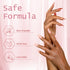 Modelones Clear Acrylic Powder, 4.23oz Large Capacity Professional Nail Powder for 3D French Nail Manicure