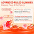 ZEGBALP 1200 D3 Gummies D3 5000IU, K2, B12 60 Gummies Calcium mg with Vitamin Supplement for Adults - Calcium