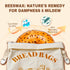 Hqyib 1 Pack 17x13 Inch, Beeswax Bread Bags for Sourdough & Homemade Bread, XL Reusable Sourdough Bags for Storage