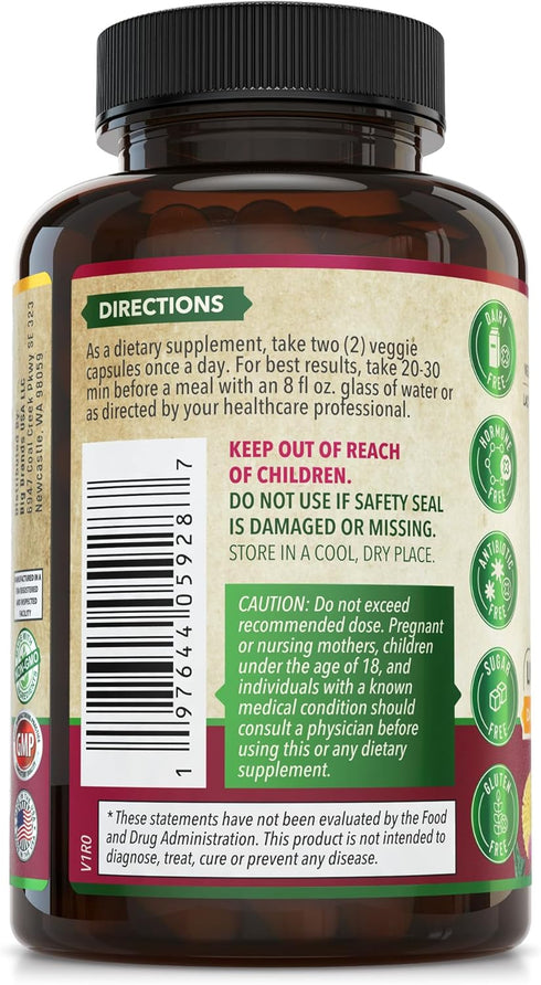 Advanced Liver Cleanse Detox & Repair Formula with Milk Thistle, 90 Pills for Men and Women, 512mg (45-Day Supply).