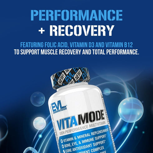 Immune EVL Advanced Daily Multivitamin - Men's Multivitamin with Essential Minerals Phytonutrient Complex and VitaMode