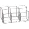 Tbestmax 6 Slot Acrylic Makeup Brushes Holder, Clear Cosmetics Storage Organizer, Eyebrow Pen Container