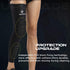 Knee Calf Padded Compression Leg Sleeve 2 Pack for Sports Protective Gear, Shin Brace Support for Youth Kids Adult
