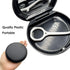 Orthodontic Retainer Case with 2 Pcs Aligner Removal Tool in Black & White