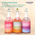 Blossom Layered In Luxury 2-in-1 Scented Body Wash & Bubble Bath - 500ml Liquid Bath Gel for Dry, Sensitive Skin