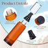 RONRONS Airless Pump Bottles - 0.5 oz Travel Size Dispenser for Skincare Serum, Lotion, Foundation (3 Pieces)