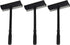 Black Duck Brand Set of 3 Window and Windshield Cleaning Sponge and Rubber Squeegees