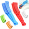 Window Blind Cleaner - 2 Clamps and 5 Removable Sleeves - Ideal Duster Cleaning Tool for Blinds, Shutters, Shades, Air