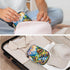 Skerhhux 7 Colorful Forest Spring Pill Case Travel Pill Organizer Weekly Day Portable with Zipper Medicine Box Pill