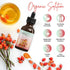 Rosehip Seed Oil 4 Fl Oz, 100% Organic & Cold Pressed Anti-aging Moisturizing Treatment for Face, Hair, Skin & Nails