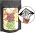 100 Pack Stand-Up Mylar Bags - 3.1 x 5.1 Inch Resealable Smell Proof Bags with Clear Window