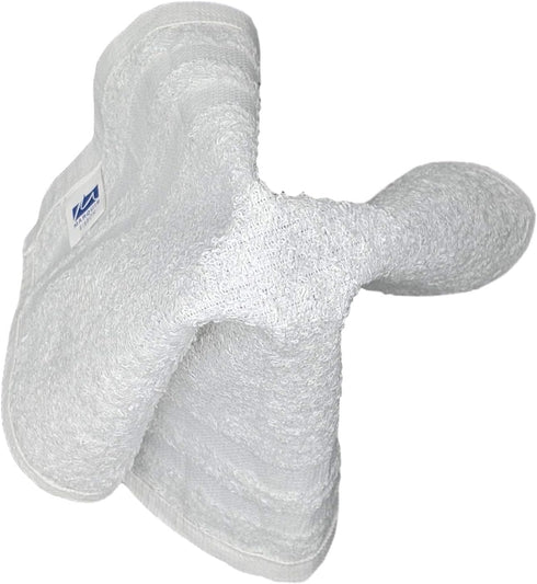 Marquis Mills 60 Pack 12 12 1 Lb Dozen - in x in White Cotton Ribbon Washcloths Rags - Reusable Lt Weight Thin Cloth