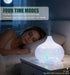 Mulixis 500ml 7-Color Bling Rhinestone Onion Aromatherapy Diffuser for Home Bedroom Large Oil Diffuser Artistic Charm