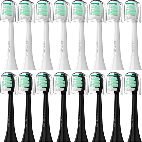 Replacement Toothbrush Heads Compatible with Philips Sonicare16 Pack Soft Replacement Electric Brush