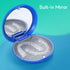 Premium Matt Black Retainer Case Kit with Mirror, 2 Pcs Chewies, Aligner Removal Tool, Travel Bag for Clear Braces