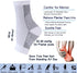 Syansju Soothe Pain Relief Socks for Neuropathy Pain (US, Alpha, Medium, Regular, Regular, Standard, White)