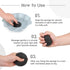 Konjac Organic Cleansing Exfoliating Facial Sponges Set - Natural Charcoal Face Sponge for Skincare