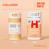 HABIT Collagen Supplement (60 Capsules) - New Look, 2000mg Collagen Peptides, Vitamin C & Vitamin E, Skin Health, Antioxidants, Non-GMO, Gluten Free (1 Pack)