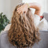 Large Hair Ties for Thick Hair, Non-Slip Seamless Ponytail Scrunchies, Blonde, 3 Pcs