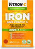 Vitron-C High Potency Iron Supplement with 125 mg Vitamin C - 60 Count