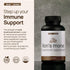 Organic Lions Mane Capsules - Immune Health & Cognitive Supplement with Reishi & Cordyceps, 90 Veggie Capsules